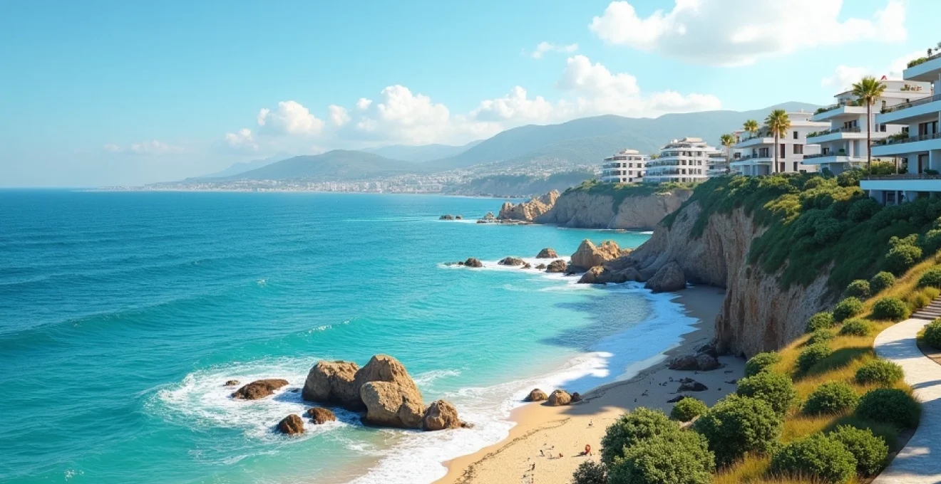 propiedades frente al mar